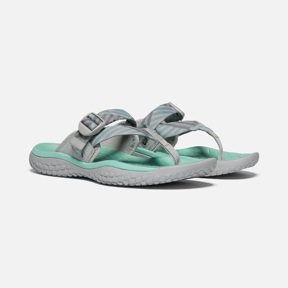 Tong Keen Femme porno/Vert | Solr Toe Post Sandal | ANYZM-3597